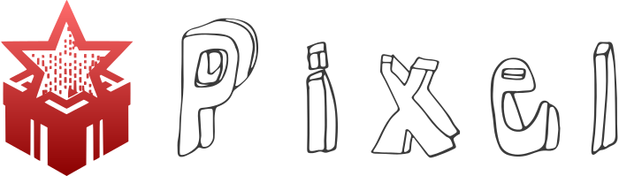 Pixel logo design