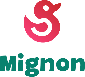 Mignon logo design