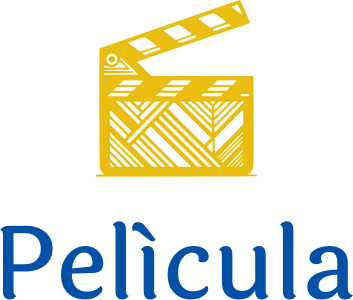 Película logo design