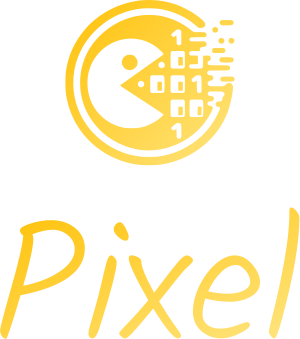 Pixel logo design