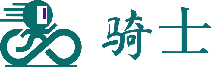 骑士 logo design