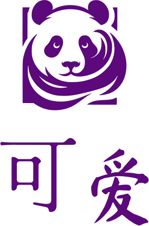 可爱 logo design
