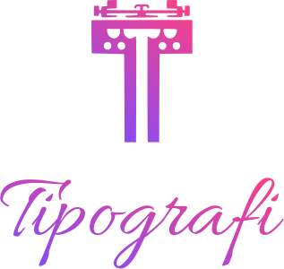 desain logo Tipografi