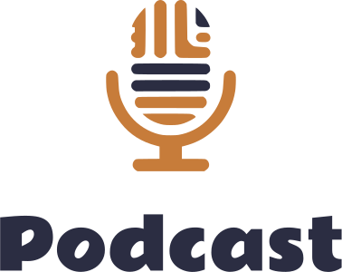 desain logo Podcast