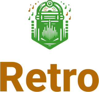 desain logo Retro