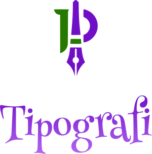 desain logo Tipografi