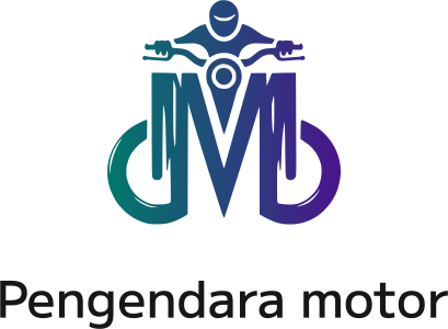 desain logo Pengendara motor