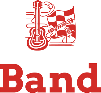 design del logo Band