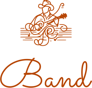 design del logo Band