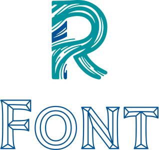 Font logo design