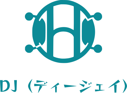 DJ（ディージェイ） logo design