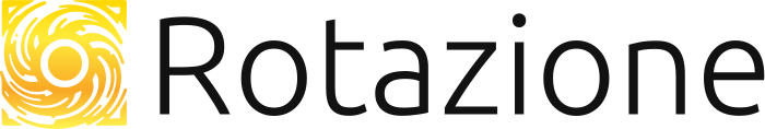 Rotazione logo design