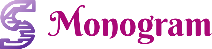 Monogram logo design