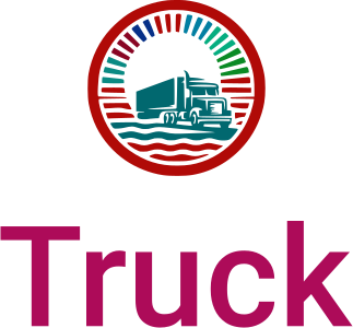 Truck logo design