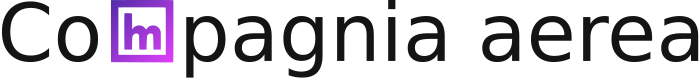 Compagnia aerea logo design