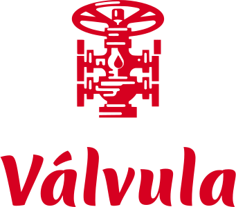 Válvula logo design