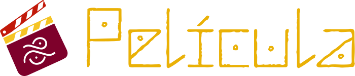 Película logo design