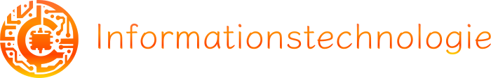 Informationstechnologie logo design