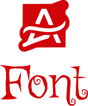 Font logo design