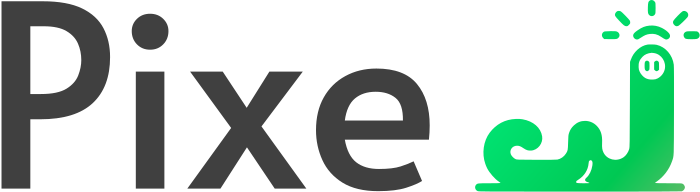 Pixel logo design