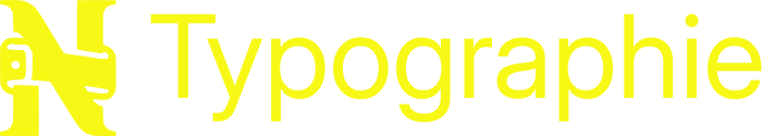 Typographie logo design