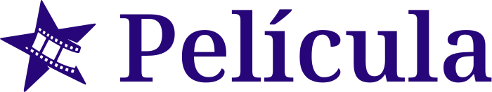 Película logo design