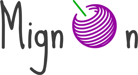 Mignon logo design
