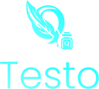 Testo logo design