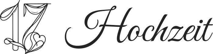 Hochzeit logo design