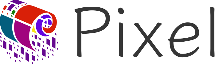 Pixel logo design