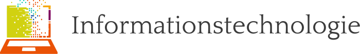 Informationstechnologie logo design