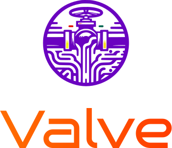 Valve logo design