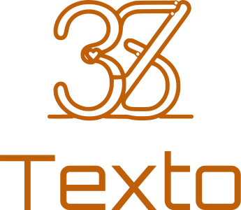 Texto logo design