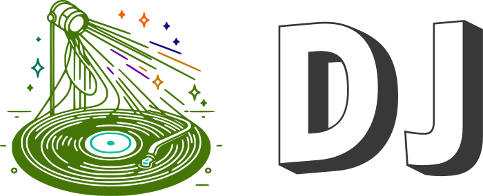 DJ logo design