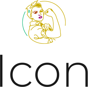 Icon logo design
