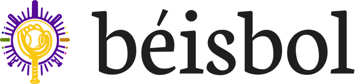 béisbol logo design