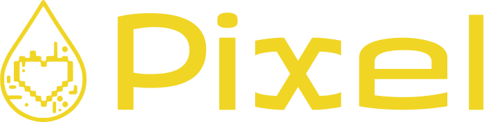 Pixel logo design