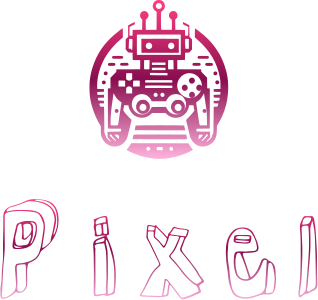 Pixel logo design