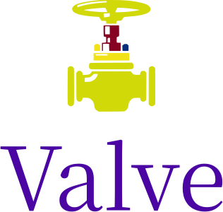 Valve logo design