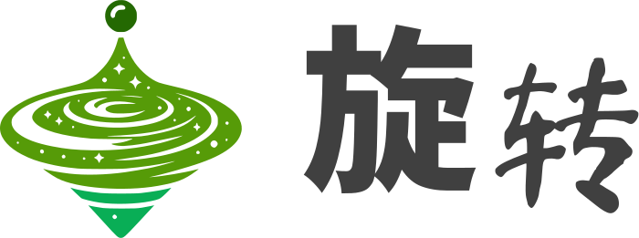 旋转 logo design