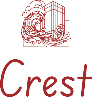 Crest logo design