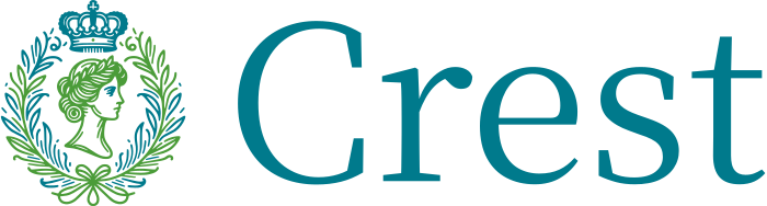 Crest logo design