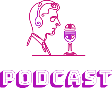 Podcast logo tasarımı