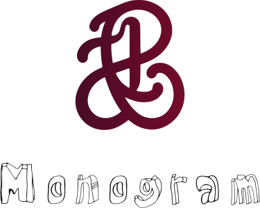 Monogram logo tasarımı