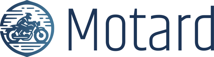 création de logo Motard