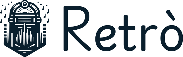 design del logo Retrò