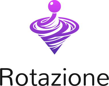 design del logo Rotazione