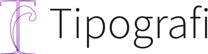 desain logo Tipografi