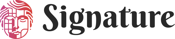 création de logo Signature