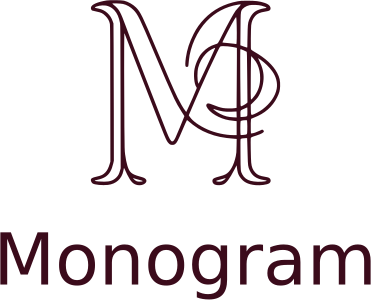 Monogram logo design